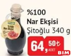 ŞİTOĞLU %100 NAR EKŞİSİ 340 G